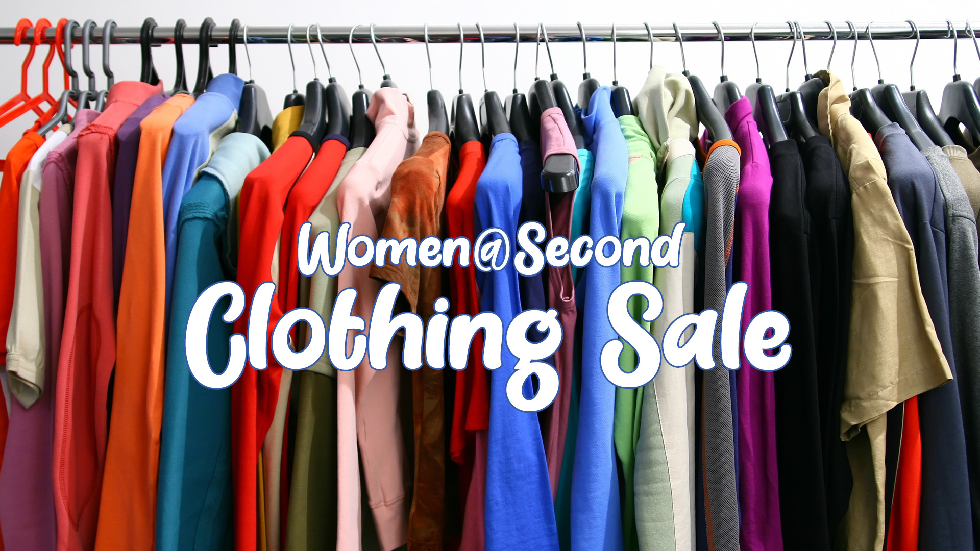 Women@Second Clothing Sale Saturday, October 15, 8 AM to Noon