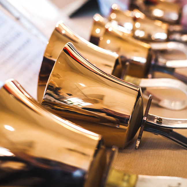 The Joy of Ringing Together

April 12, 3&nbsp;PM | Sanctuary
Enjoy this beautiful concert of sacred and secular handbell music, featuring handbell&nbsp;and handchime ensembles across the city.
