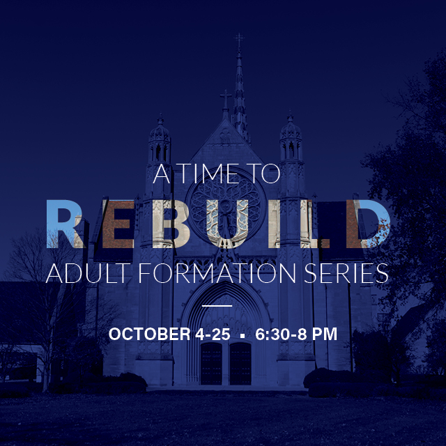October 4-25
Examine the context and challenges of our call to rebuild trust, community, abundant life, and unity with this special Wednesday evening series.


