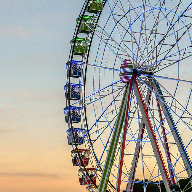 Young Adults at the Indiana State Fair

August 11, 6 PM | Indiana State Fairgrounds
Enjoy fair food, farm animals, and fun with friends as Young Adults take on the Indiana State Fair.

Learn More

